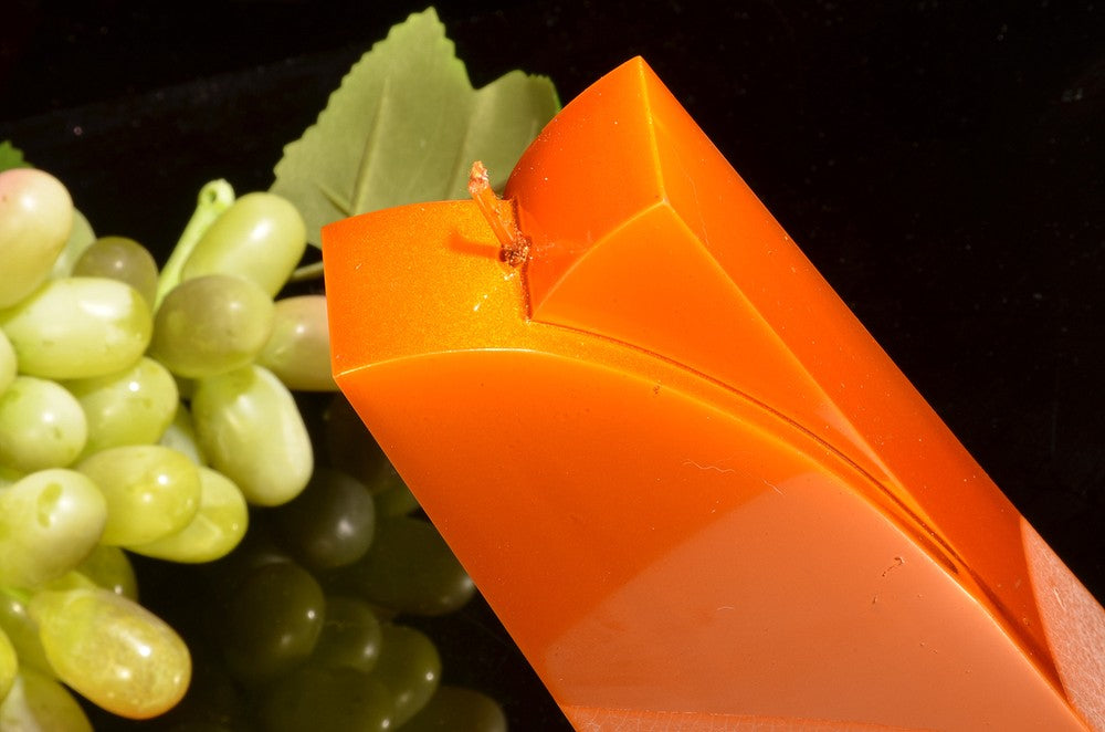 Adele-Kerze, Kupfermetallic, Höhe: 18 cm