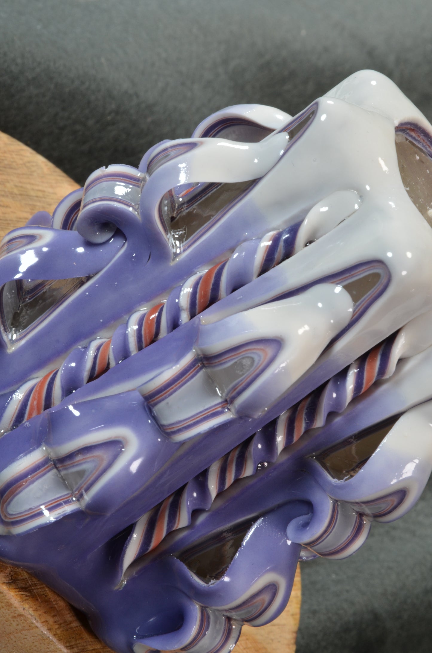 Kollektion 2025: Exklusive Schliffkerze, Höhe: 11 cm, Breite: 10 cm - s/n: 51801