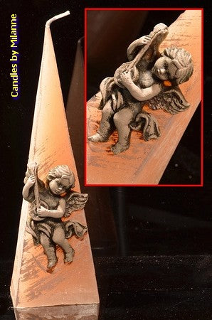 Kaars Engelen, Piramide 23 cm