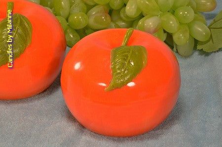 Apple Candle ORANGE XXL, Ø 12 cm
