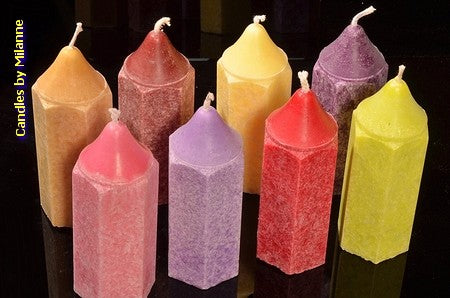 Set mit 11 herrlich duftenden, stiftförmigen Duftkerzen