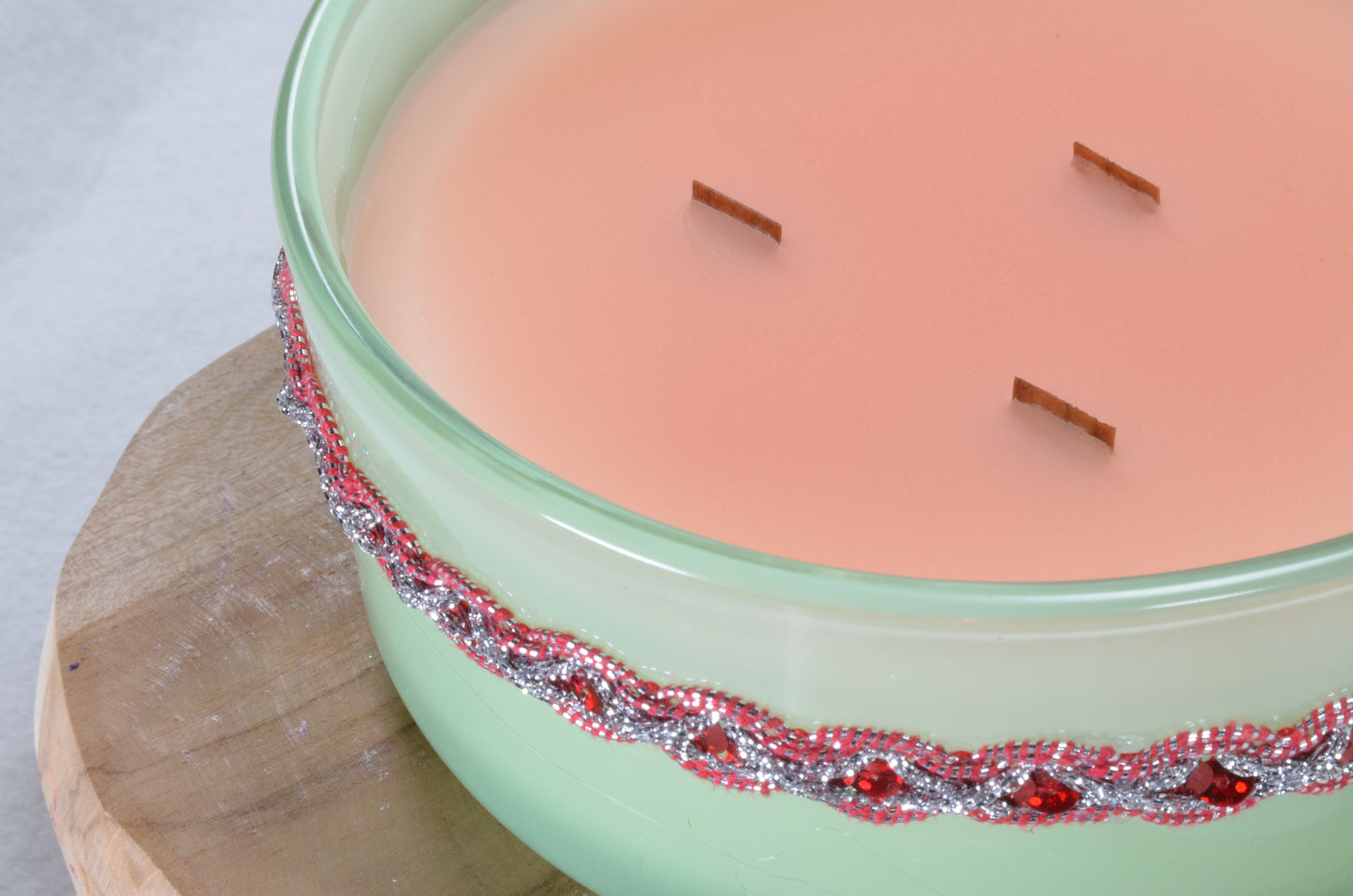 Geurkaars Elegance met 3 Houten Pitten (Wooden Wick)  - BEKIJK VIDEO