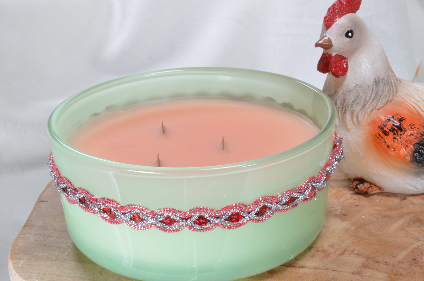 Geurkaars Elegance met 3 Houten Pitten (Wooden Wick)  - BEKIJK VIDEO